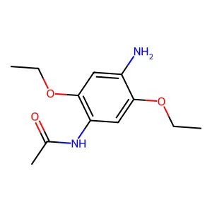 Acetamide, N-(4-amino-2,5-diethoxyphenyl)- structure