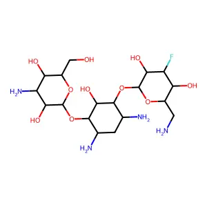 3'-Deoxy-3'-fluorokanamycin A structure