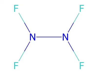 四氟肼 structure