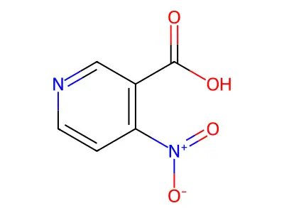 4-Nitronicotinic acid structure