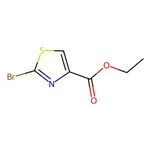 Ethyl 2-bromo-1,3-thiazole-4-carboxylate structure