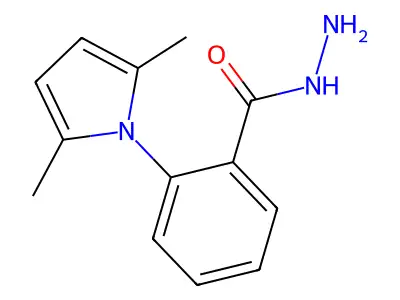 2-(2,5-Dimethyl-1H-pyrrol-1-yl)benzohydrazide structure