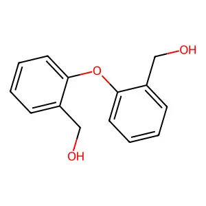 Benzenemethanol, 2,2'-oxybis- structure