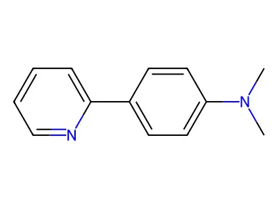 N,N-Dimethyl-4-(pyridin-2-yl)aniline structure