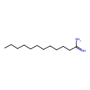 Dodecanimidamide structure