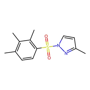 3-Methyl-1-(2,3,4-trimethylphenyl)sulfonylpyrazole structure