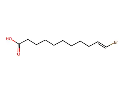 11-Bromoundec-10-enoic acid structure