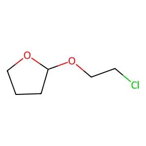 Tetrahydrofuran, 2-(2-chloroethoxy) structure