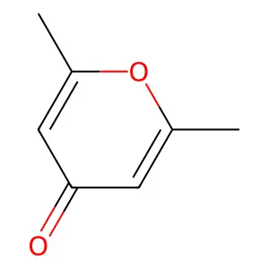 2,6-Dimethyl-4-pyranone structure
