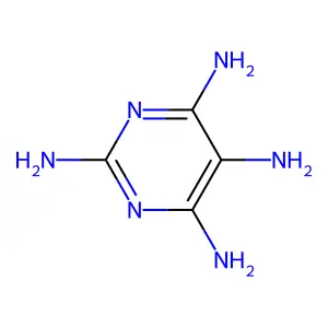 四氨基嘧啶 structure