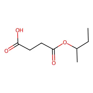 4-(仲丁氧基)-4-氧代丁酸 structure