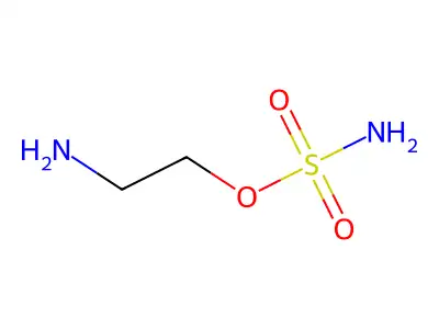 氨基甲磺酸2-氨基乙酯 structure