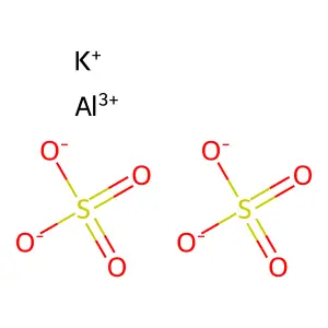 明矾 structure