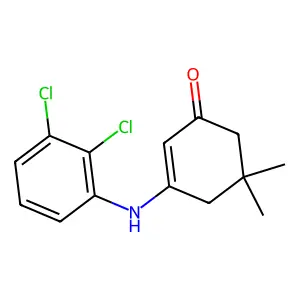 2-Cyclohexen-1-one, 3-((2,3-dichlorophenyl)amino)-5,5-dimethyl- structure