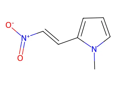 1-Methyl-2-(2-nitroethenyl)-1H-pyrrole structure