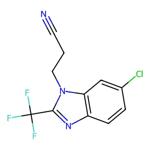 Dimethyl 3,3-bis(4-methylphenyl)cyclopropane-1,2-dicarboxylate structure