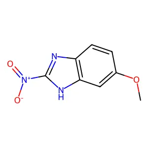 Benzimidazole, 5-methoxy-2-nitro- structure
