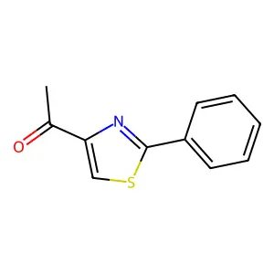 1-(2-Phenyl-1,3-thiazol-4-yl)ethan-1-one structure