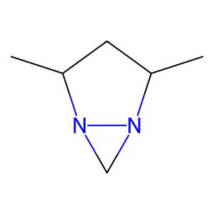 2,4-Dimethyl-1,5-diazabicyclo[3.1.0]hexane (trans) structure
