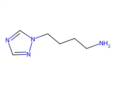 1H-1,2,4-Triazole-1-butanamine structure