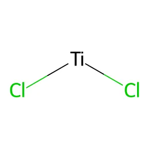 二氯化鈦 structure
