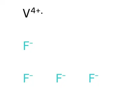 四氟化钒 structure