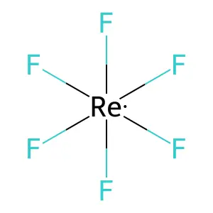 六氟化铼 structure