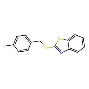 2-[(4-Methylbenzyl)sulfanyl]-1,3-benzothiazole structure