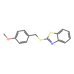 2-[(4-Methoxybenzyl)sulfanyl]-1,3-benzothiazole structure