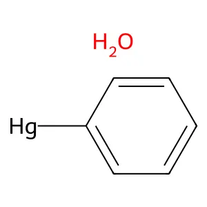 Phenylmercuric hydroxide structure