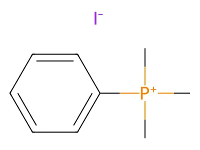 Trimethylphenylphosphonium iodide structure
