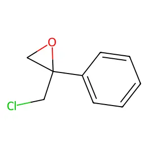 2-(Chloromethyl)-2-phenyloxirane structure