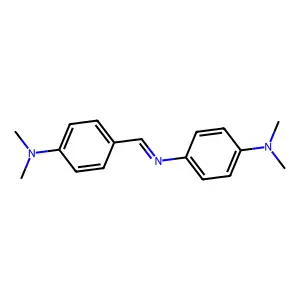 4-[[4-(dimethylamino)phenyl]iminomethyl]-N,N-dimethylaniline structure