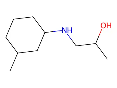1-(3-Methyl-cyclohexylamino)-propan-2-ol structure