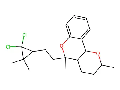 C21H28Cl2O2 structure