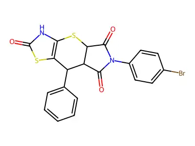 C20H13BrN2O3S2 structure