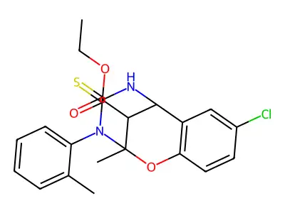 C21H21ClN2O3S structure