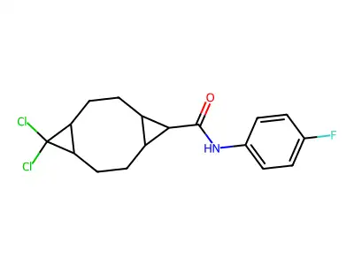 C17H18Cl2FNO structure