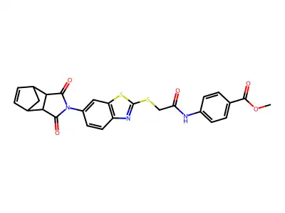 Mycobacterium Tuberculosis Inhibitor structure