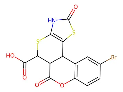 C14H8BrNO5S2 structure