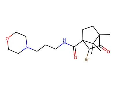 C18H29BrN2O3 structure
