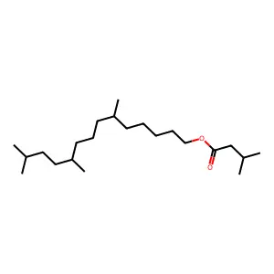 6,10,13-Trimethyltetradecyl 3-methylbutanoate structure