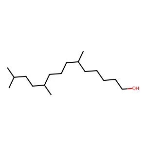 6,10,13-Trimethyltetradecan-1-ol structure