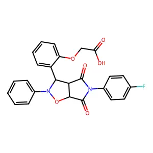 C25H19FN2O6 structure
