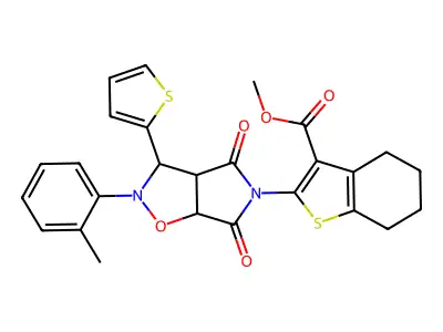 C26H24N2O5S2 structure