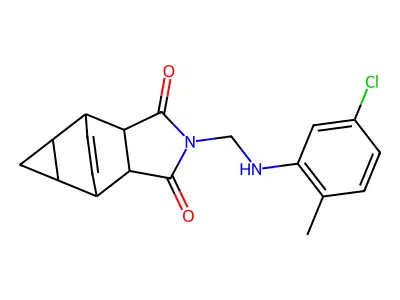 C19H19ClN2O2 structure