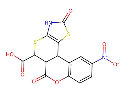 C14H8N2O7S2 structure