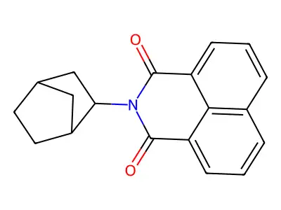2-(3-Bicyclo[2.2.1]heptanyl)benzo[de]isoquinoline-1,3-dione structure