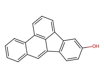 Benz(e)acephenanthrylen-5-ol structure