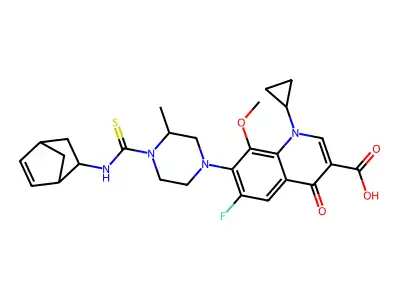 C27H31FN4O4S structure
